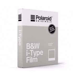 Plokštelės Polaroid Originals B&W for l-Type (nespalvotos)
