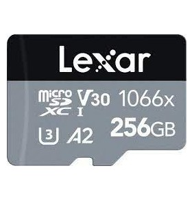 Atminties kortelė Lexar Pro microSDXC 256GB 1066x UHS-I R160/W120