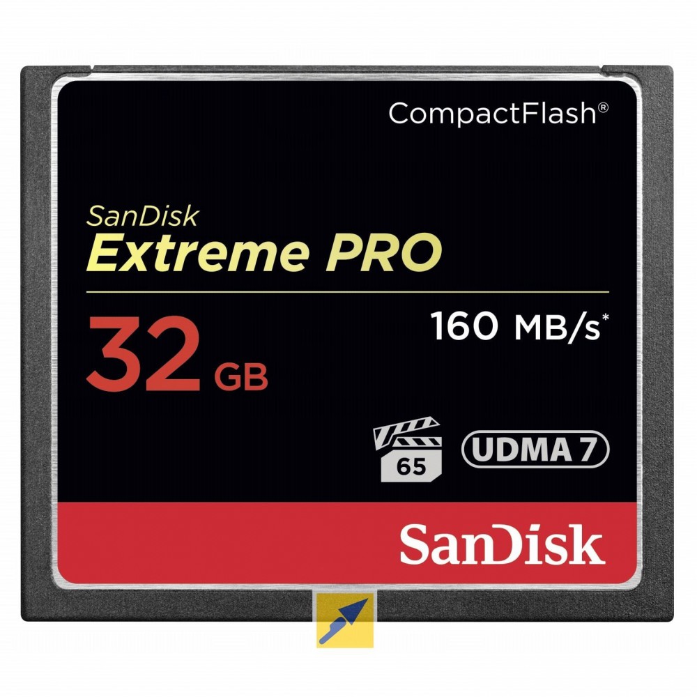 Atminties kortelė SanDisk CF 32 GB Extreme Pro 160MB/s*