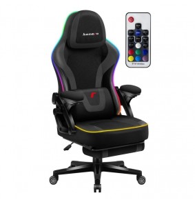 Žaidimų Kėdė - RGB Juoda...