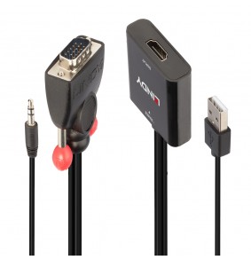 AV Konverteris - LINDY VGA...