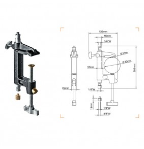 Manfrotto - Klamra 5-80mm...