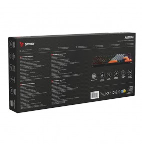 Žaidimų klaviatūra - Savio...