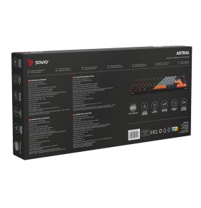 Žaidimų klaviatūra - Savio...