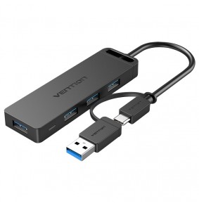 USB Hublis - Vention 4-Port...