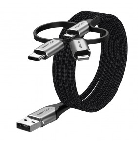 Kabelis - Vention USB 2.0 A...