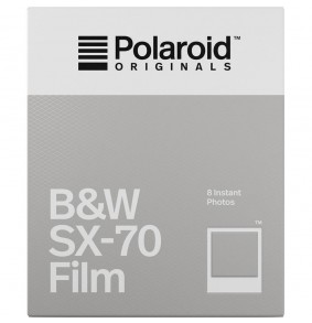 Polaroid Originals B&W for SX-70 (nespalvotos)