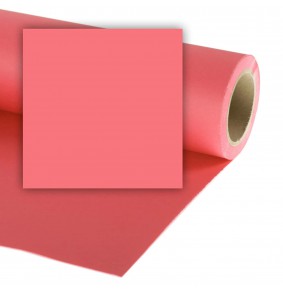 Popierinis fonas Colorama 2,72x11m Coral Pink