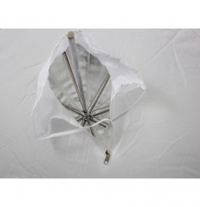 Fotografinis skėtis su sklaidytuvu 110cm