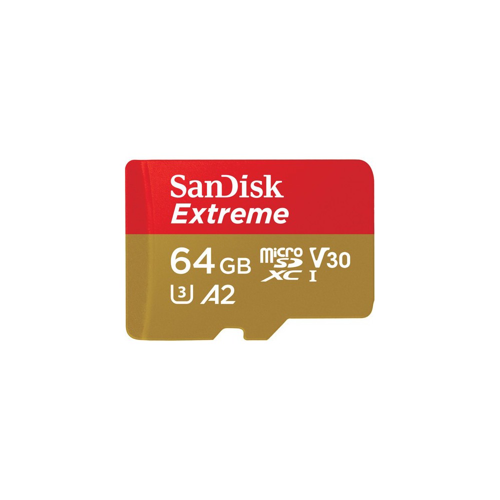 Atminties kort. SanDisk Extreme MicroSDXC A2 64GB 160MB/sV30