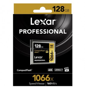 Atminties kortelë Lexar Pro CF 128GB 160MB/s