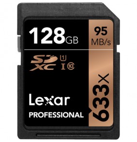 Atminties kortelė Lexar Pro SDHC 128GB 95MB/s